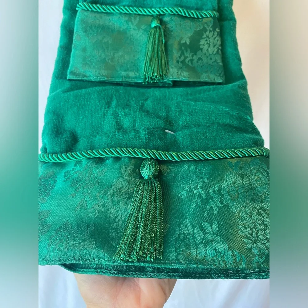 Christmas Green Bath Set Towels NIP 100% Cotton 🎄